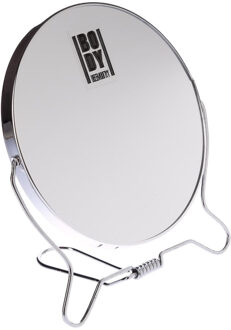 5five Dubbele make-up spiegel/scheerspiegel - op standaard - D14 cm