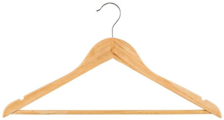 5five Five?Kledinghangers - 8x - hout - 45 x 23 cm - kleerhangers