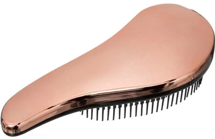5five Haarborstel anti-klit rose-goud 18,5 cm van kunststof