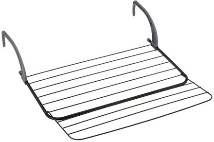 5five Inklapbaar klein wasgoedrekje/droogrek - 7 meter waslijn - Ophangbaar - 60 x 55 cm