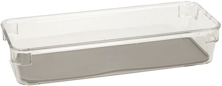 5five Keuken lade organizer bakje - 1-vaks - Tidy Smart serie - kunststof - 9 x 23 x 4,5 cm