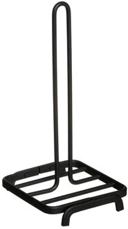 5Five Keukenrolhouder - zwart - aluminium - 16,5 x 15 x 32 cm - keukenpapier houder