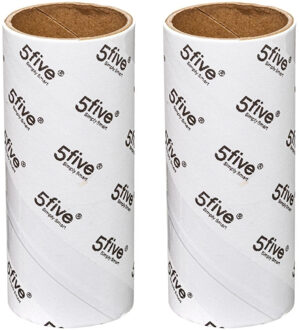 5five Kledingroller navulling - 6x stuks - kleefroller met 60 vellen