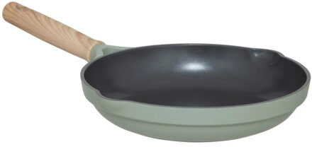 5five Koekenpan Horizon - Alle warmtebronnen geschikt - anti-aanbaklaag - groen - dia 24 cm