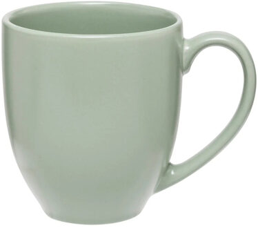 5five Koffiemokken Venice - 1x stuks - Keramiek - mintgroen - 480 ml - 9 x 11 cm