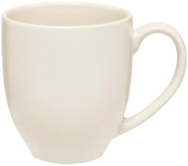 5five Koffiemokken Venice - 1x stuks - Keramiek - wit - 480 ml - 9 x 11 cm