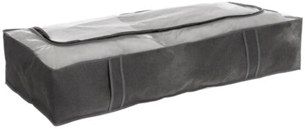 5five Opberghoes/beschermhoes dekens en kussens - grijs - 100 x 45 x 20 cm