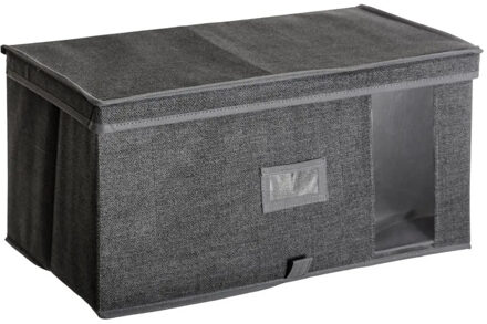 5five Opberghoes/beschermhoes voor kleding - grijs - 50 x 30 x 25 cm