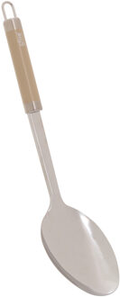 5five opscheplepel Paris - 32 cm - RVS - beige - keukengerei