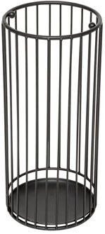 5five Paraplubak/parapluhouder Victorian - zwart - metaal - D21 x H47 cm