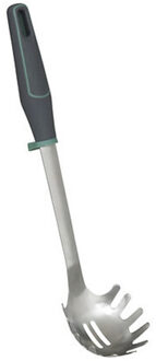 5five Pasta opscheplepel - zilver - RVS - 34 cm - Keukengerei - Robuust/duurzaam