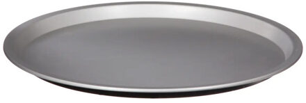 5five Pizza bakken bakplaat/bakgerei Backery Pro - metaal - anti-aanbak laag - zwart - 32 cm