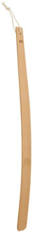 5five Schoenlepel - 55 cm - bamboe - bruin - met touw - instaphulp - schoenen