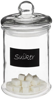 5five Snoeppot/voorraadpot - 1,2 Liter - glas met deksel - 1200 ml - Voorraadpotten