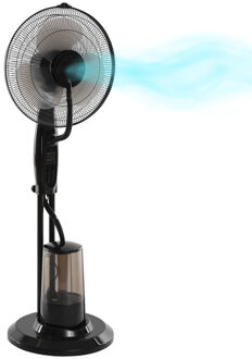 5five Ventilator met mist vernevelaar/spray - verkoelend - met waterreservoir - hoogte 125 cm