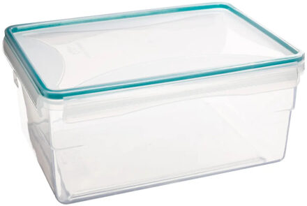 5five Vershoudbakje met deksel - kunststof - luchtdicht - 25 x 18 x 12 cm - 3700 ml