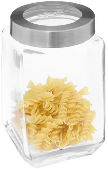 5five voedsel voorraadpot MIRO met draaideksel - glas - 1.6L - 11 x 19 cm - weckpot