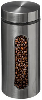 5five Voorraadbus - 1,25L - RVS - met deksel - voorraadpot - 1250 ml - luchtdicht