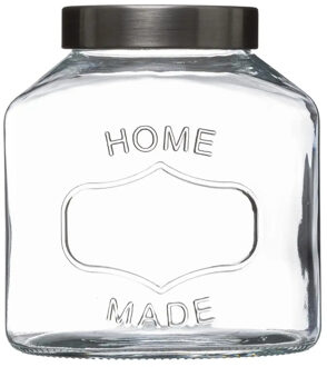 5five Voorraadpot - 2,5 liter - RVS deksel - luchtdicht - voorraadbus