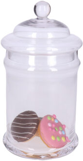 5five voorraadpot - snoeppot - glas - met deksel - 2 liter - bonbonniere