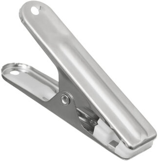 5five wasknijpers - 48x stuks - van RVS - Was ophangen - Was knijpers - 6 cm