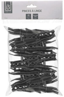 5five Wasknijpers - kunststof - 144x stuks - 8,5 cm - was ophangen