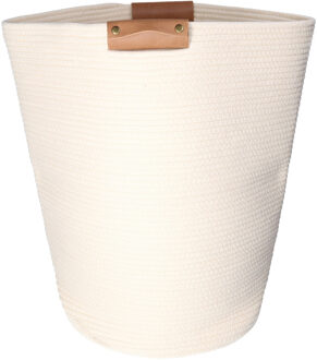5five Wasmand Emperor - beige - 80 liter - polyester gevlochten - 44 x 56 cm