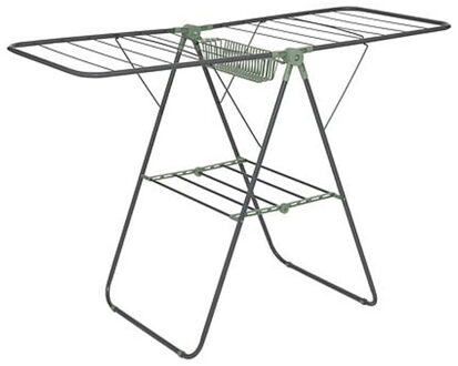 5five Wasrek/droogrek - zwart - metaal - 92 x 60 x 137 cm - staand