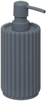5five Zeeppompje/zeepdispenser - Roman - antraciet - 350 ml