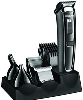 5in1 Elektrische Tondeuse Baard Tondeuse Voor Mannen Wenkbrauw Trimeer Neus Snor Scheerapparaat Body Groomer Gezicht Kapsel Machine Kit