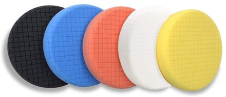 5Inch Backing Plaat Samengestelde Buffing Spons Polijsten Pads Kit Voor Auto Buffer Boot Polijstmachine Polijsten, Waxen, afdichting