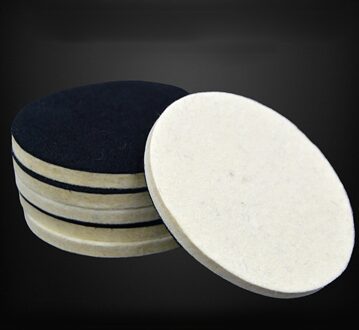 5Inch Duurzaam Zachte Kunstmatige Wol Praktische Slijtvastheid Reinigen Polijsten Pad Auto Gereedschap Thuis Auto Buffing Wiel Spiegel