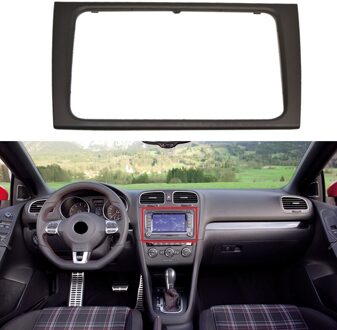 5K0 858 061 E Auto Dash Center Console Control Panel Trim Cd Radio Frame Fit Voor MK6