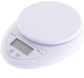 5Kg/1G Lcd Portable Mini Elektronische Digitale Weegschaal Pocket Case Postal Keuken Voedsel Sieraden Weight Balance schaal met doos