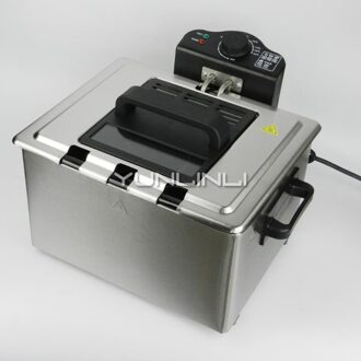 5L Elektrische Friteuse Huishoudelijke Elektrische Frituren Machine Roestvrijstalen Fornuis WJ-801