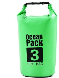 5L Waterdichte Dry Bag Grote Capaciteit Storage Pack Voor Outdoor Camping Drifting Zwemmen Rafting Kajakken Rivier Trekking Tassen groen