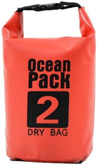 5L Waterdichte Dry Bag Grote Capaciteit Storage Pack Voor Outdoor Camping Drifting Zwemmen Rafting Kajakken Rivier Trekking Tassen rood