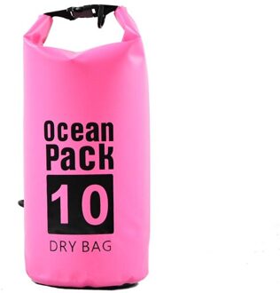 5L Waterdichte Dry Bag Grote Capaciteit Storage Pack Voor Outdoor Camping Drifting Zwemmen Rafting Kajakken Rivier Trekking Tassen roze
