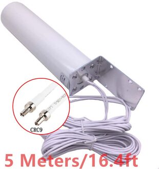 5M 10M Externe Antenne 4G Router Antennes Sma CRC9 Omni Antenne 3G TS9 Dual Connector Lange kabel Voor Huawei Zte Routers Modem 5M CRC9 connector