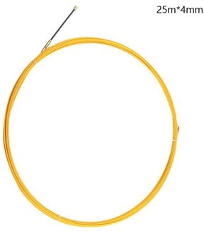 5M/15M/25M Kabel Puller Vis Tape Glasvezel Reel Push Puller Draad Kabel Duct Voor telecom Elektrische Muur Draad Leiding Tool 25Mx4MM