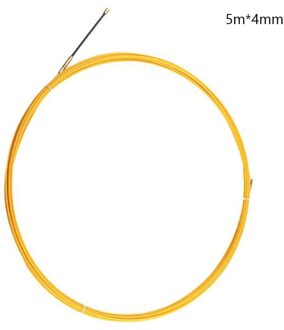 5M/15M/25M Kabel Puller Vis Tape Glasvezel Reel Push Puller Draad Kabel Duct Voor telecom Elektrische Muur Draad Leiding Tool 5Mx4MM
