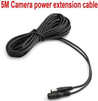 5M 5.5*2.1mm Power Cord Power Adapter Extension Cable CCTV Camera Extend Wire
