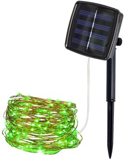 5M 50 Lights Outdoor Zonne-energie Koperdraad Licht String Fairy Solar Lampen Party Decor Voor Lamp Decorat 4.21 GN