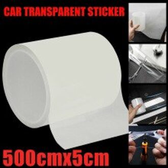 5M * 5Cm Protector Sill Scuff Auto Deur Plaat Anti-Sticker Scratch Bumper Strip Auto Deur Plaat bumper Anti Scratch Strip
