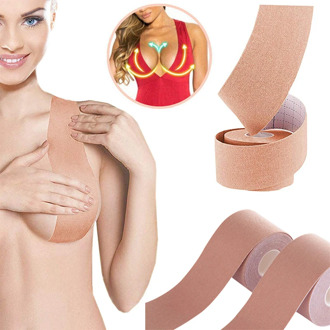 5M Boob Tape Women Breast Nipple Covers Push Up Bra Body Invisible Breast Lift Tape Adhesive Bras Intimates Sexy Bralette 1 Roll