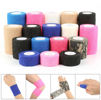 5m Elastoplast Colorful Sport Tapes Kinesio Adhesive Plaster Elastic Bandage Wrap Tape For Fitness Finger Ankle Palm Elastoplast
