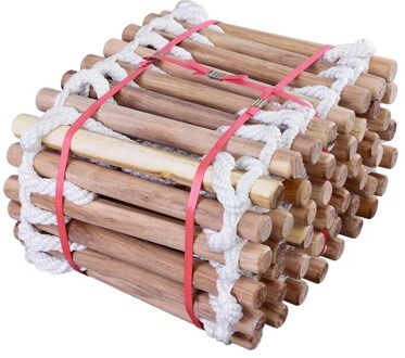 5M Fire Escape Ladder Zachte Rescue Ladder Touw Nood Werk Veiligheid Reactie Zelf-Rescue Antislip Thuis outdoor Klimmen Ladders