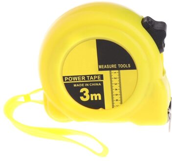 5M Intrekbare Roestvrij Stalen Meetlint Heerser Meten Metric Tape Regel 3M