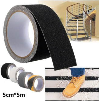 5M Non Slip Safety Grip Tape Anti-Slip Indoor/Outdoor Stickers Strong Adhesive Safety Traction Tape Stairs Floor