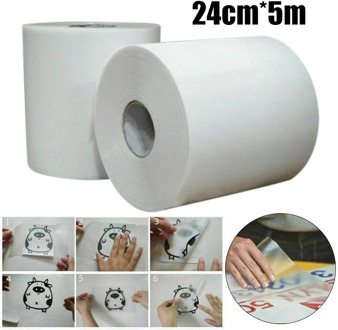 5m/Roll Clear Application Tape Vinyl Application Sticky Decal Sticker Transfer Paper Adhesive Hotfix Paper Positioning Papers